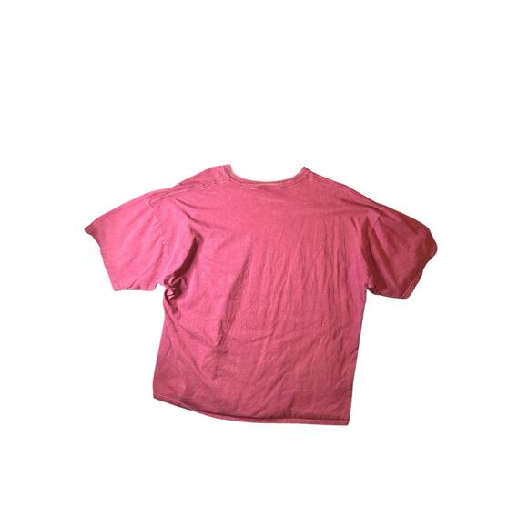 Vintage Y2K fleur de lis Grunge Skater T Shirt XXL Mens Red Affliction Tapout - Picture 4 of 6